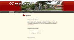 Desktop Screenshot of pro-velo-riviera.ch